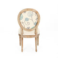 Kd Dining Chair Set Of 2 Beige Fabric