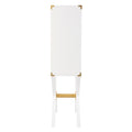 Campaign Tall Bar Cabinet W Storage White Mdf