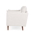Club Chair Beige Fabric