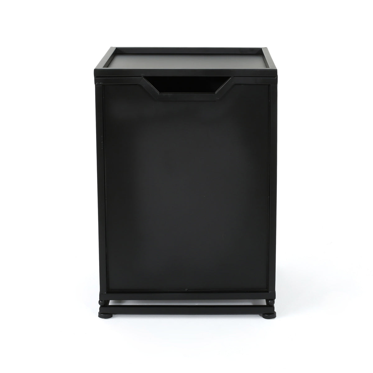 Metal Tank Holder Matte Black Iron