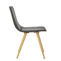 Gila Dining Chair With Heat Tranfer Legs,Set Of 2 Brown Multi Rattan
