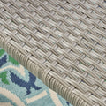 Luton Dining Chair Grey Rattan