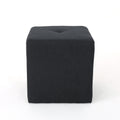 Ottoman Charcoal Grey Fabric