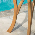 Hermosa 31.5'' Square Wood Table Teak Acacia Wood