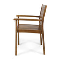 Wilson Dining Chair,Set Of 2 Teak Acacia Wood