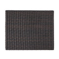 Boracay Accent Table Brown Brown Pe Rattan Iron