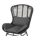 La Habra Chair Grey Iron Plastic