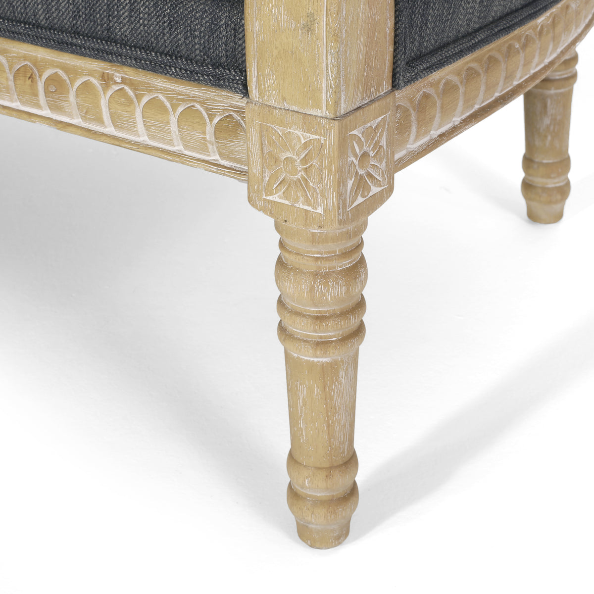 Seat Charcoal Fabric 2 Seat