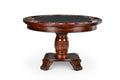 Tournament Dining And Game Table Dark Brown 39 Inches Or Less Wood