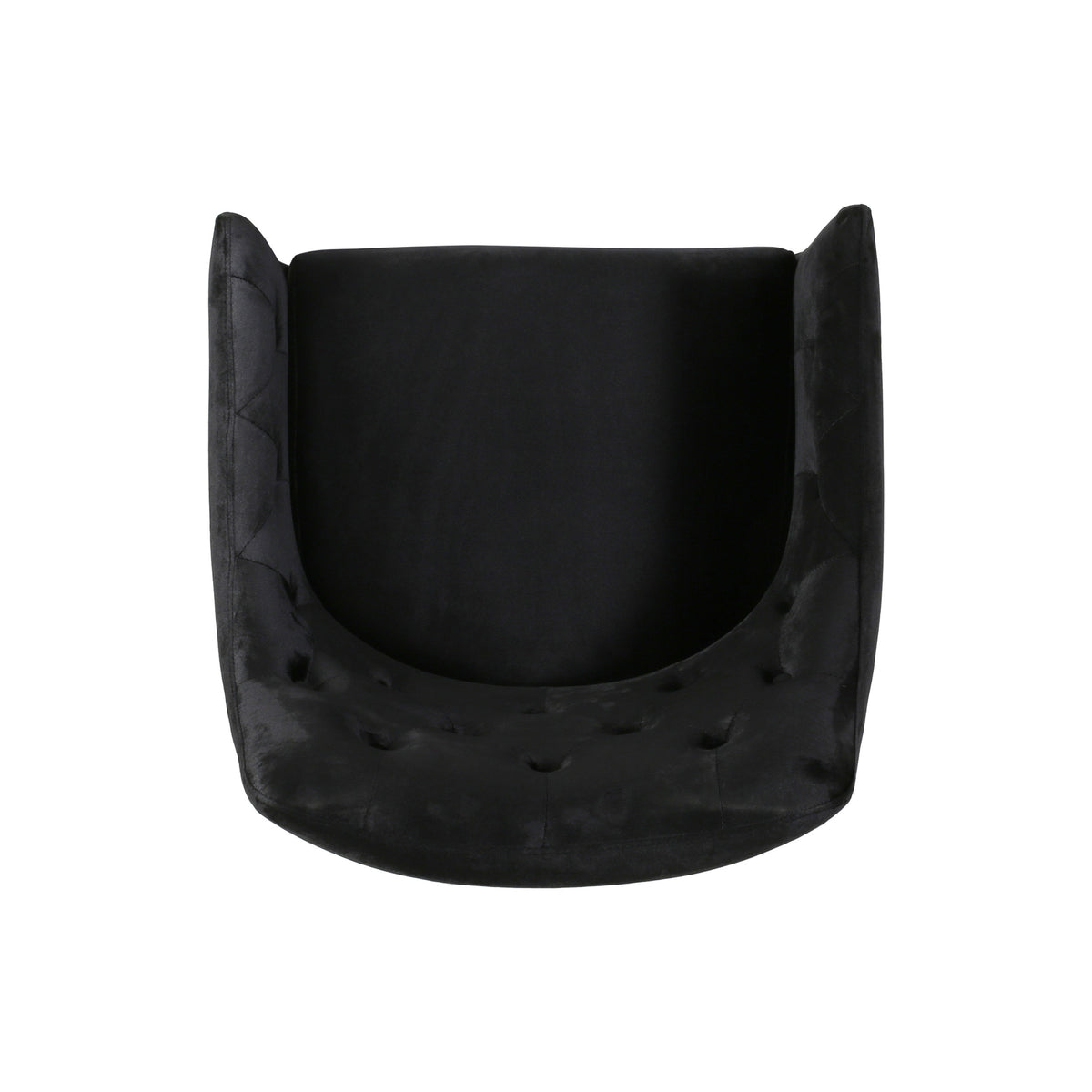 Club Chair Black Altay Velvet
