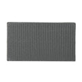 Cordoba Kd Wicker 4 Pc Chat Set Grey Pe Rattan Iron Waterproof Fabric