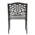 Phoenix Arm Chair Set Of 2 Bronze Aluminium