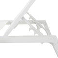 Myers Chaise Lounge Mp1 White Metal Mesh