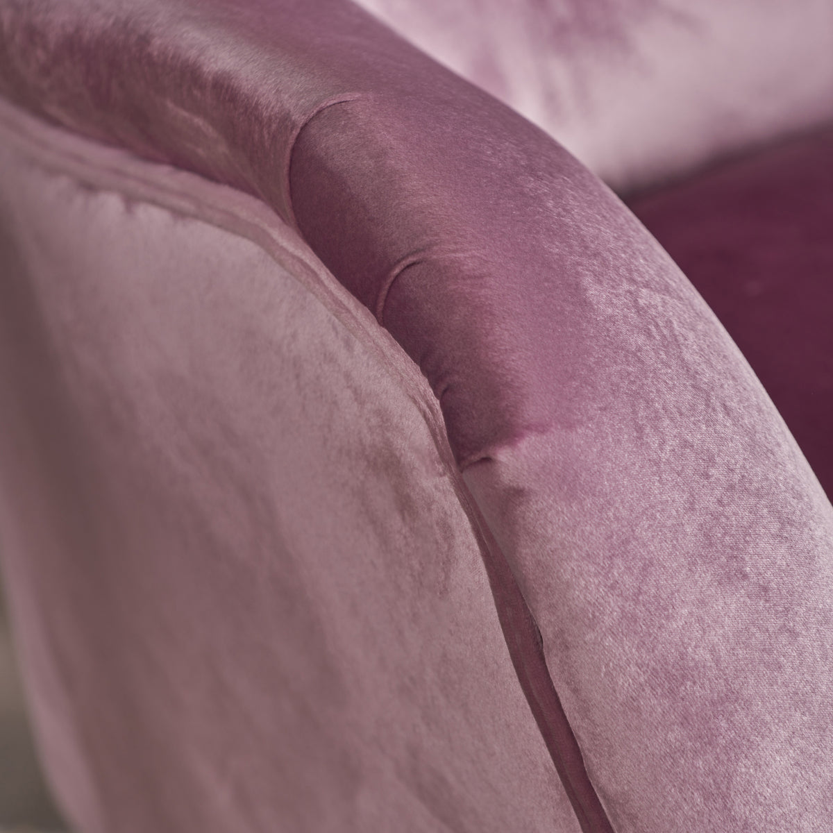 Arm Chair Lavender Velvet