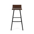 Jut Barstool Brown Acacia Wood
