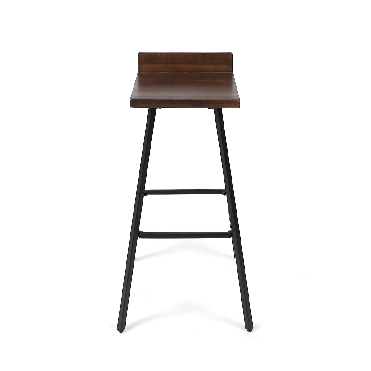 Jut Barstool Brown Acacia Wood