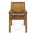 Wilson Dining Chair,Set Of 2 Teak Acacia Wood