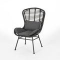 La Habra Chair Grey Iron Plastic
