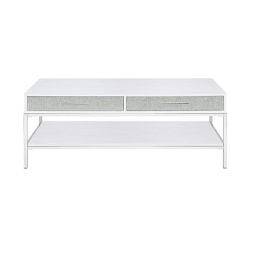 Mirage Coffee Table White White Wood