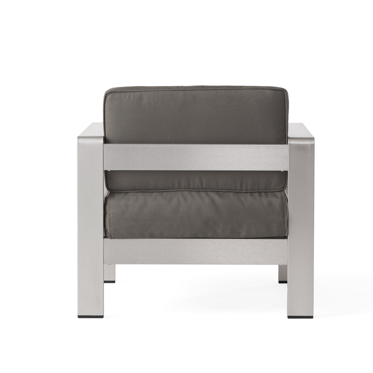 Cape Coral Mp1 Club Chair Yes Khaki,Silver Rust Resistant Frame Garden & Outdoor Modern Aluminium