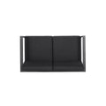 Navan 4 Pc Chat Set Dark Gray Aluminium