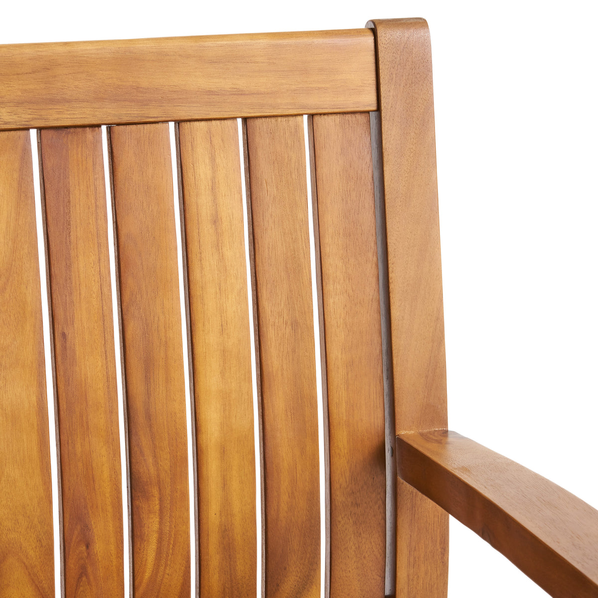 Wilson Dining Chair,Set Of 2 Teak Acacia Wood