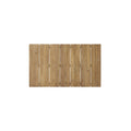 Acacia Wood Outdoor Coffee Table, Light Brown, 14'' H X 23.5'' W X 39.5'' L Brown Acacia Wood