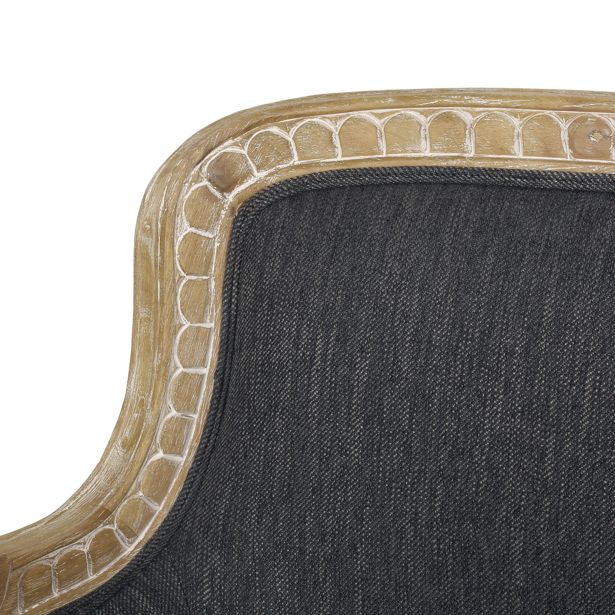 Club Chair Charcoal Fabric