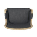 Club Chair Charcoal Fabric