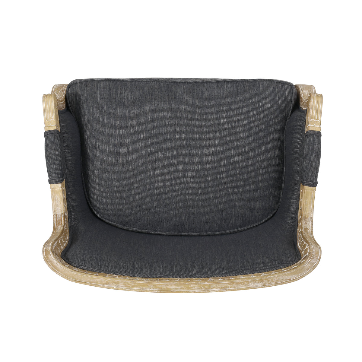 Club Chair Charcoal Fabric