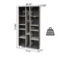 Multi Function Cabinet Grey Particle Board