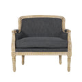 Club Chair Charcoal Fabric