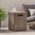 Iron Wood Pattern Tank Holder Wood Iron